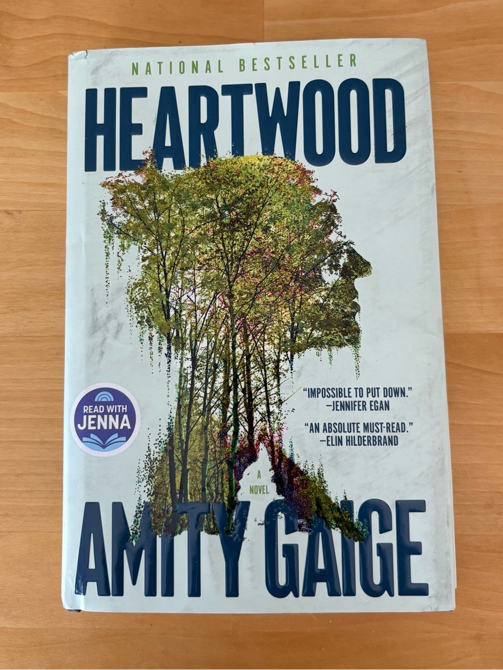 Heartwood by Amity Gaige hardcover book 2025 edition book club book GUC